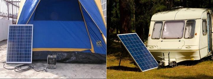 Panel Słoneczny Zestaw Solarny 180W Regulator 30A 12/24V Kampera Przyczepy