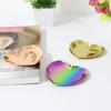 Heart-shaped Jewelry Storage Tray Golden Jewelry Display Tray  Jewelry Storage