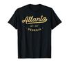 Классическая футболка с текстурой дерева Atlanta Georgia Retro Vintage USA Подарок
