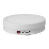22cm Motorized Rotating Display Stand with LED Light Electronic Turntable Display Stand for