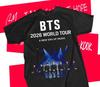 BTS Мы Пуленепробиваемые Тур 2026 Футболка RM Джин Шуга Джей-Хоуп Чимин Чонгук Футболка Женская Мужская Унисекс Оверсайз Y2k Короткий рукав Хлопок Футболка