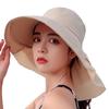 Новая женская летняя шляпа для защиты шеи, солнцезащитная шляпа для путешествий, большая шляпа-ведро для езды на велосипеде, шляпа от солнца