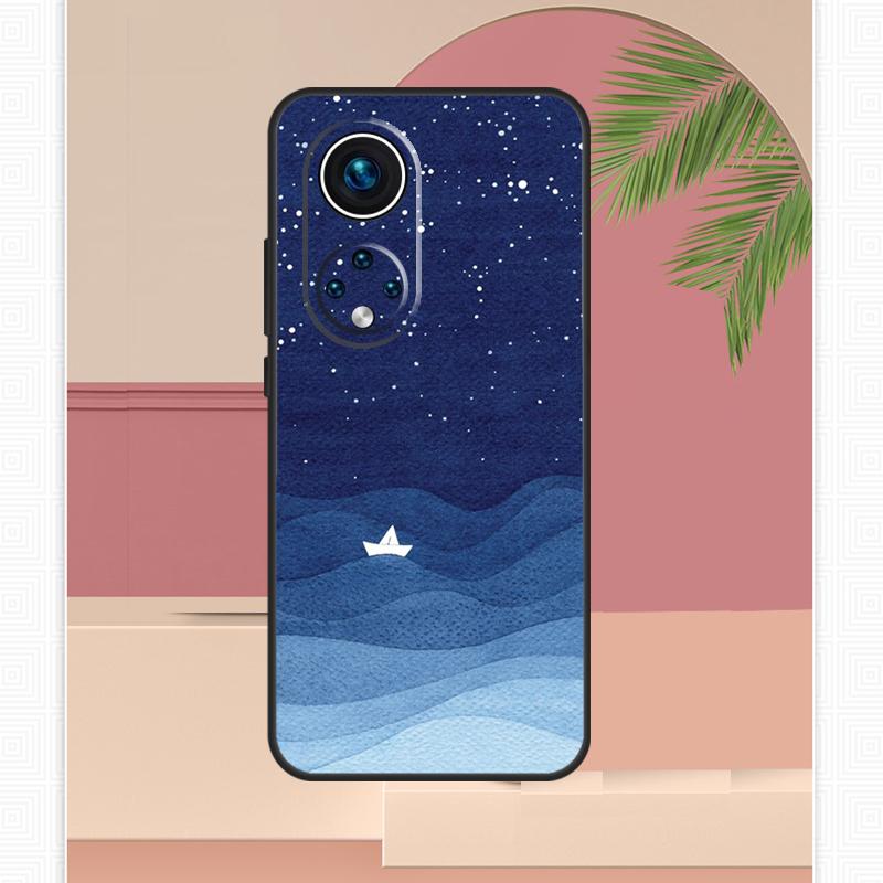 Морские волны парусник Чехол для Honor Magic 7 Lite 5 6 8 Pro Honor 400 200 X9c X9b X9a X8b X8a X8c 50 70 90 Чехол