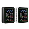 Мониторы качества воздуха, для помещений, PM2.5 / PM1 / PM10 / HCHO / TVOC / Влажность / Температура, для домашних офисов