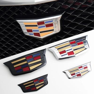 ABS Накладка на передний и задний логотип-эмблему для автомобиля XTS XT5 XT6 ATSL Декорация экстерьера решетки радиатора и крышки багажника