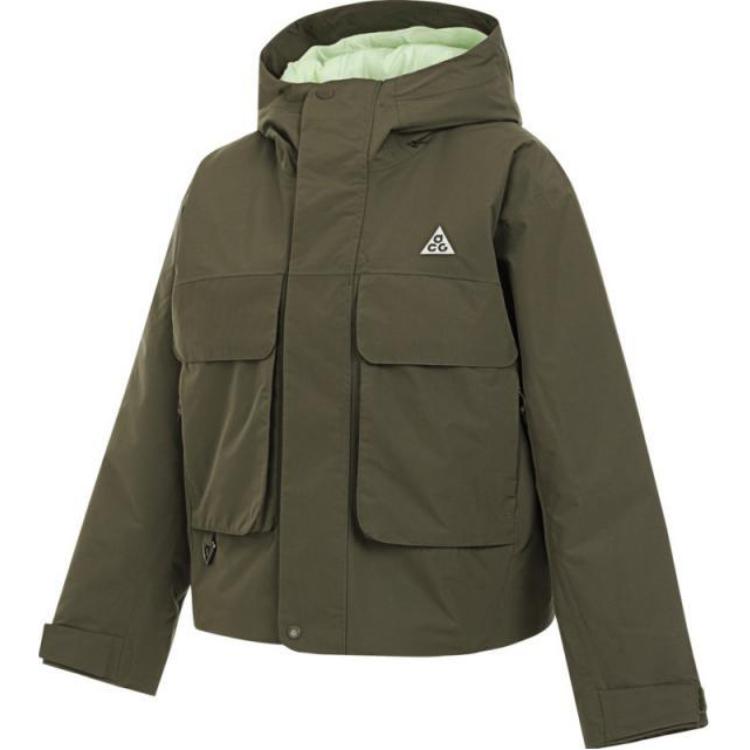 Nike Женская куртка ACG Storm-FIT Skull Peak Оливковая FV7328-222