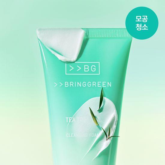 BRING GREEN Пенка для глубокого очищения с чайным деревом и центеллой азиатской 120 мл / 2 шт.