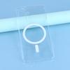 For Samsung Galaxy S24 Crystal Clear Case Compatible with MagSafe Hard PC Phone Cover