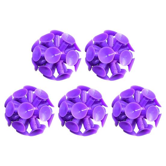 5Pcs Suction Cup Ball Toy Interactive Toss And Stick Balls with Mini Suction
