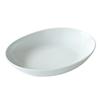 Nishikai Toki Hasami Ware Common Microwave and Dishwasher 18305 Bowl/Plate, Oval, Green, Diameter Approx. 23cm, Safe,