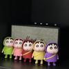 Shinchan Crayon Colorful Raincoat Standing Figure Desktop Cartoon Decoration