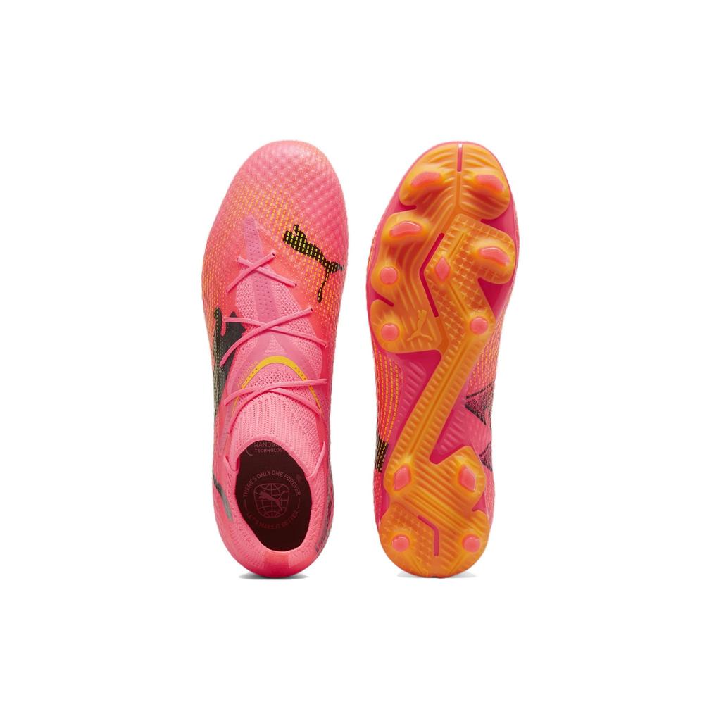PUMA Future 7 Pro FG/AG Lace Up Soccer Sneakers 'Pink' Men's 107707-03