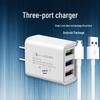 Универсальное USB-зарядное устройство с несколькими портами для быстрой зарядки: Совместимо с устройствами Android, Huawei, Xiaomi, Vivo и Oppo.