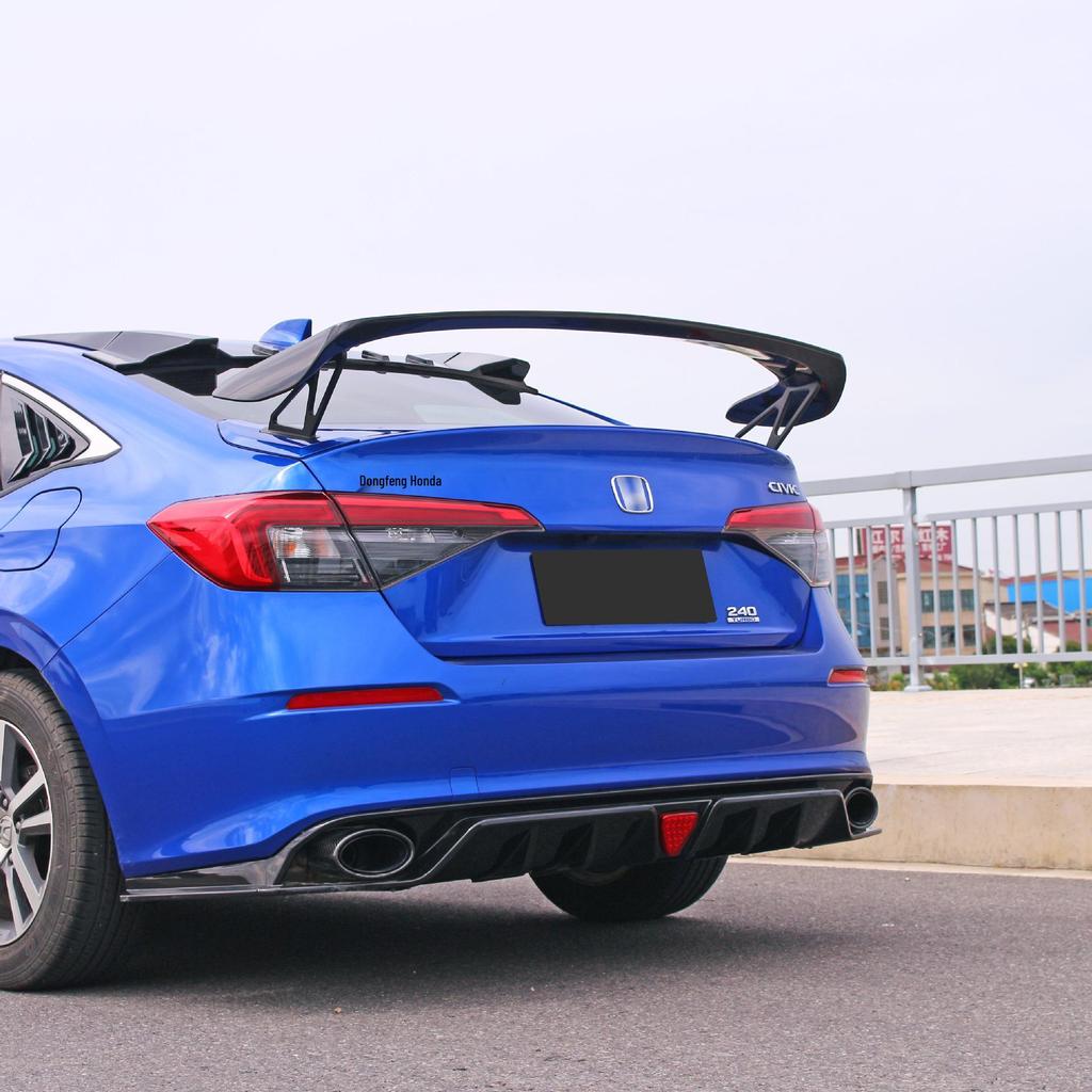22- Civic Hatchback TR Одиннадцатого поколения, задний спойлер с креплениями – Неразрушающий верхний спойлер, дефлектор
