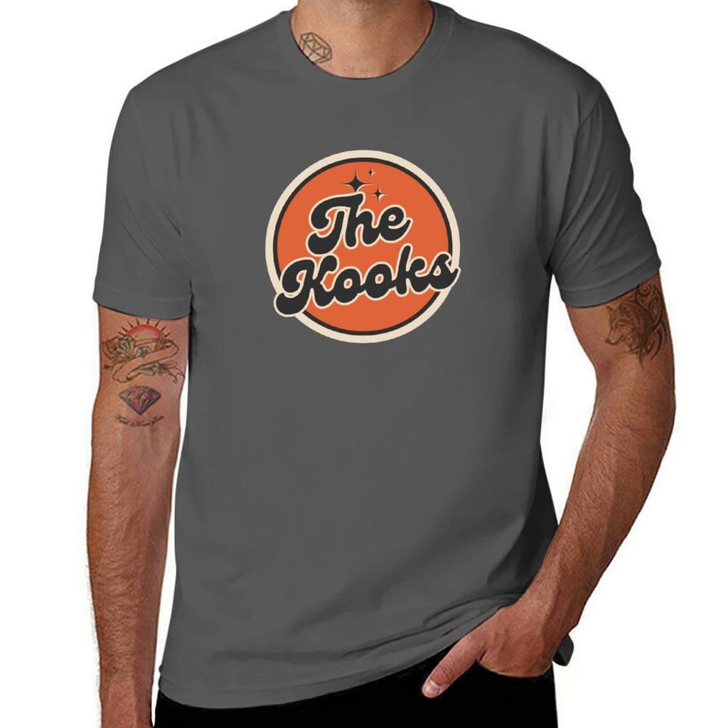 The Kooks Band Retro Tshirt Independence Day Short Sleeve Tshirt