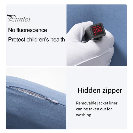 Детская бионическая кровать с поддержкой шеи и спины, структура, похожая на матку, для ощущения матки, подушка для отдыха младенцев со скрытой молнией, подушка для отдыха новорожденных от 0 до 12 лет