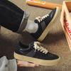 Vulcanized Men Skate Shoes Non-slip Footwear Leather for Walking Breathable Street Skate Shoe Lace-up Shoes Zapatillas Hombre
