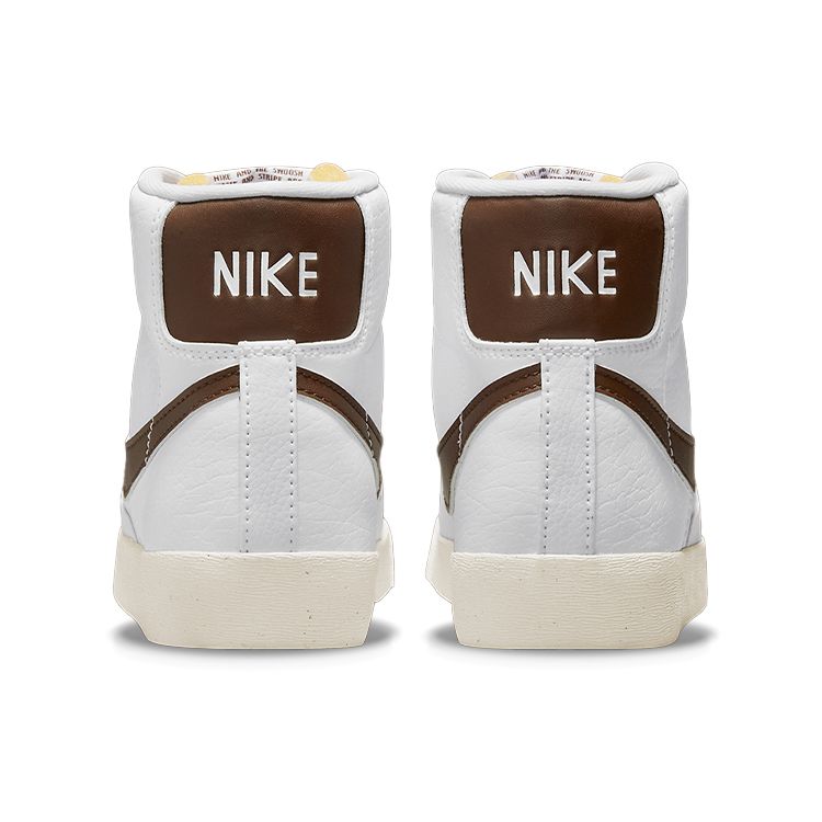 Nike Женские кроссовки Blazer Mid 77 Next Nature Cacao Wow Белые Парусные Черные DQ4124-104