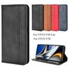 For VIVO V50 Lite Retro Magnetic Leather Flip Phone Cover for Vivo V50lite V50 5G V 50 Case Wallet Card Solt Stand Soft Case