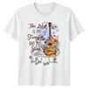 Whimsical Duck Reading Book On TShirt Bookworm Animal Nature Gift