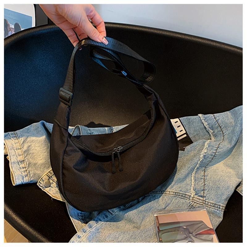 Сумка женская новая весенне-летняя приливная большая вместительная сумка-мессенджер повседневная и легкая из ткани Оксфорд простая сумка-пельмень