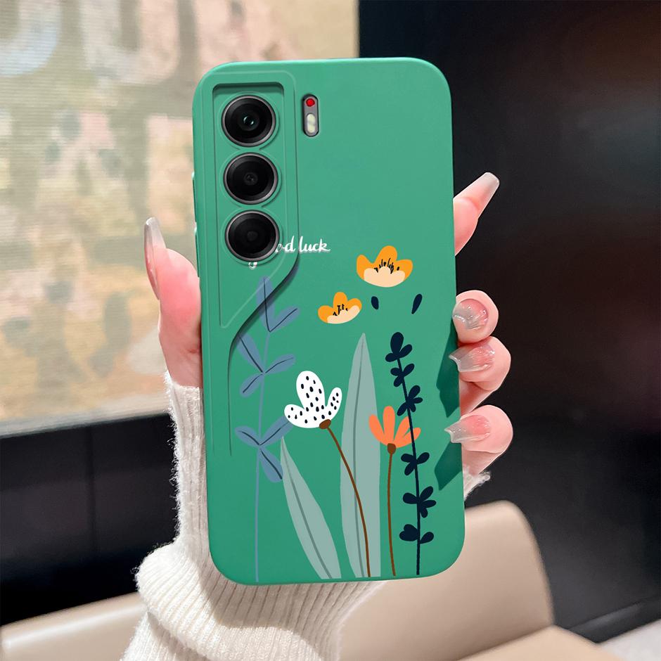 For Tecno Camon 40 Pro 4G 5G Case Cute Sweet Girls Cat Soft Silicone Protective Back Cover For TecnoCamon40 40Pro Fundas Bumper
