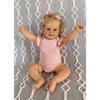 60cm Reborn Toddler Cute Girl Doll with Rooted Blonde
