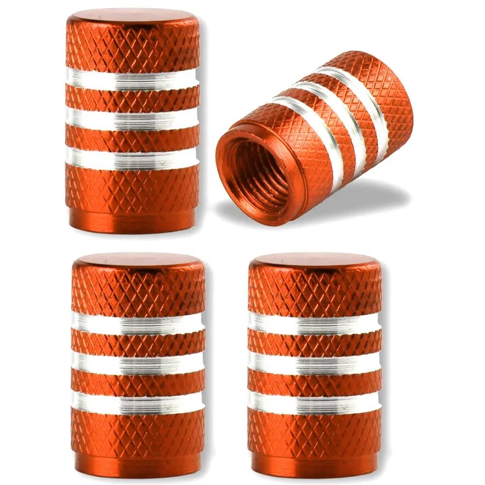 Aluminum Alloy Tire Valve Stem Caps 4 Pcs Universal Stem Covers for Cars Motorcycles and Bikes Auto Tire Accessoires Stem Caps1