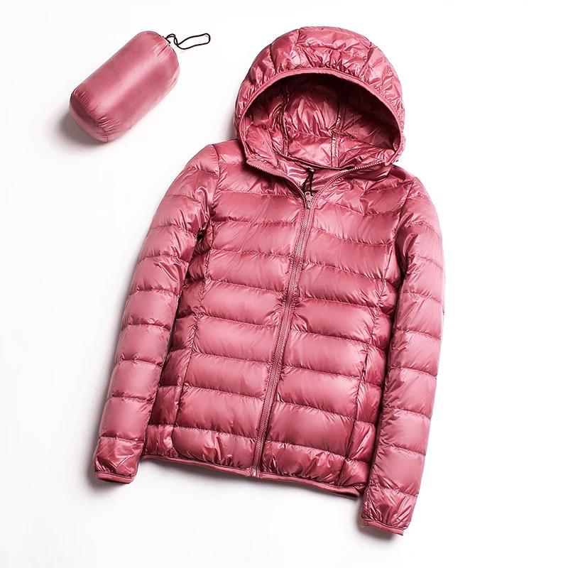 Down Jacket Women Coat Autumn Winter Spring Jackets for Warm Quilted Parka Ladies and Light 2022 Female Ultralight Hooded