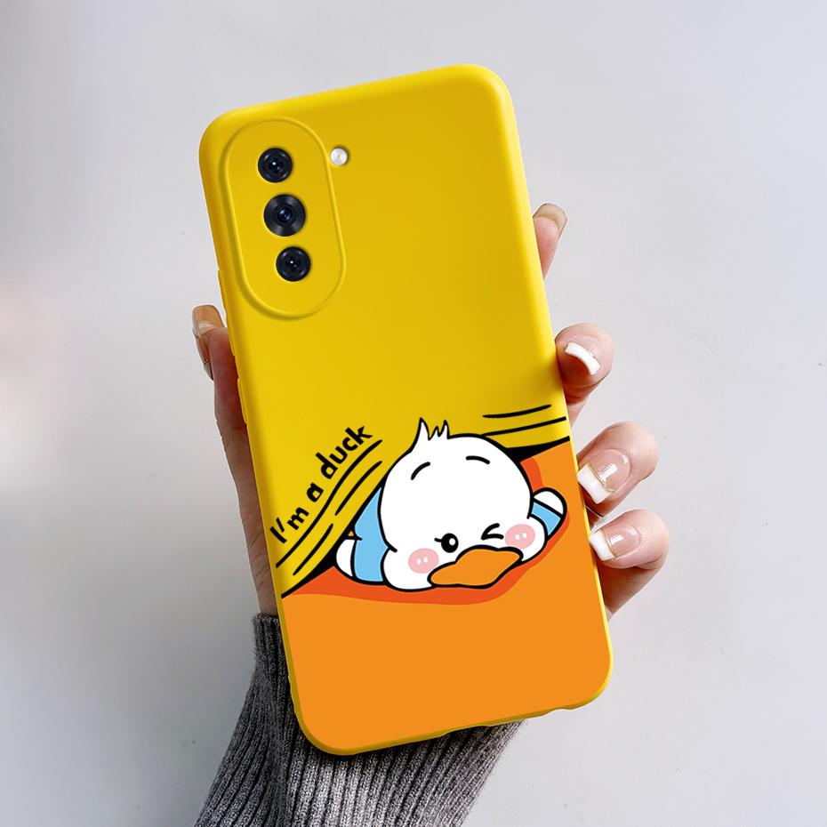 For Huawei Nova 10 Case Soft Silicone Stylish Painted Cover For Huawei Nova 10 Pro Bumper Back Coque Phone Case Nova10 Se Fundas