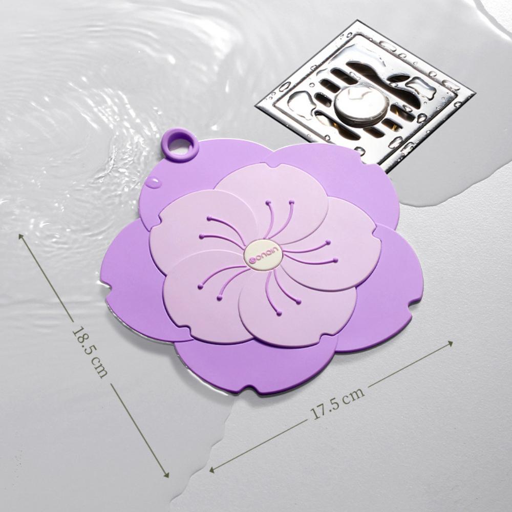 Силиконовая накладка-дезодоратор для слива в полу, кухонный фильтр для раковины, крышка для канализации в туалете и ванной комнате против насекомых и запаха, заглушка для воды и волос, фильтр