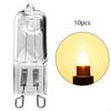 10x 60W G9 Halogen Light Bulbs 2 Pin Bulb for Range Hood Lights Pendants