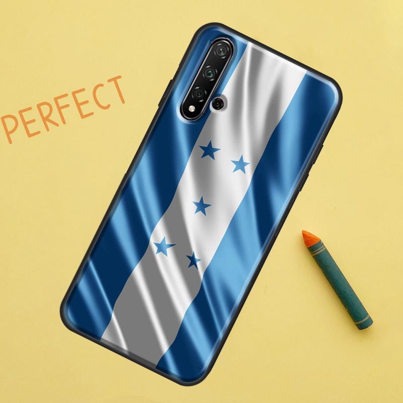 Honduras Flag For Huawei Nova 5T 9 10 SE 7i 8i 11i 12i Y60 Y61 Y70 Y72 Y73 Y90 Y91 P20 P30 P40 Lite Case