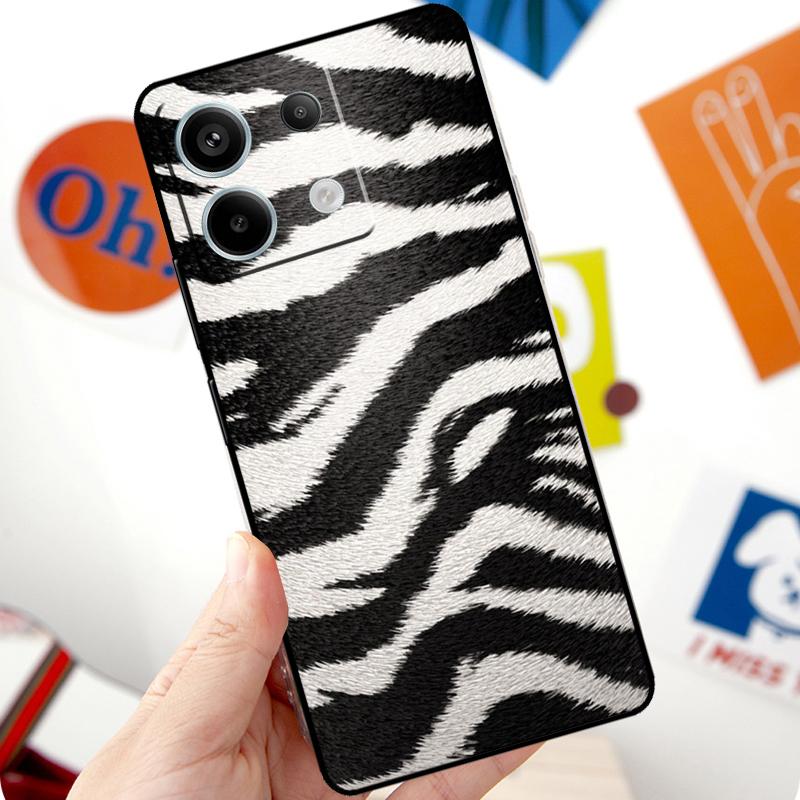 Zebra Skin Print Funda For Xiaomi Redmi Note 14 13 10 11 12 Pro 11S 12S Case For Redmi 15 14C 10C 12C 13C 15C