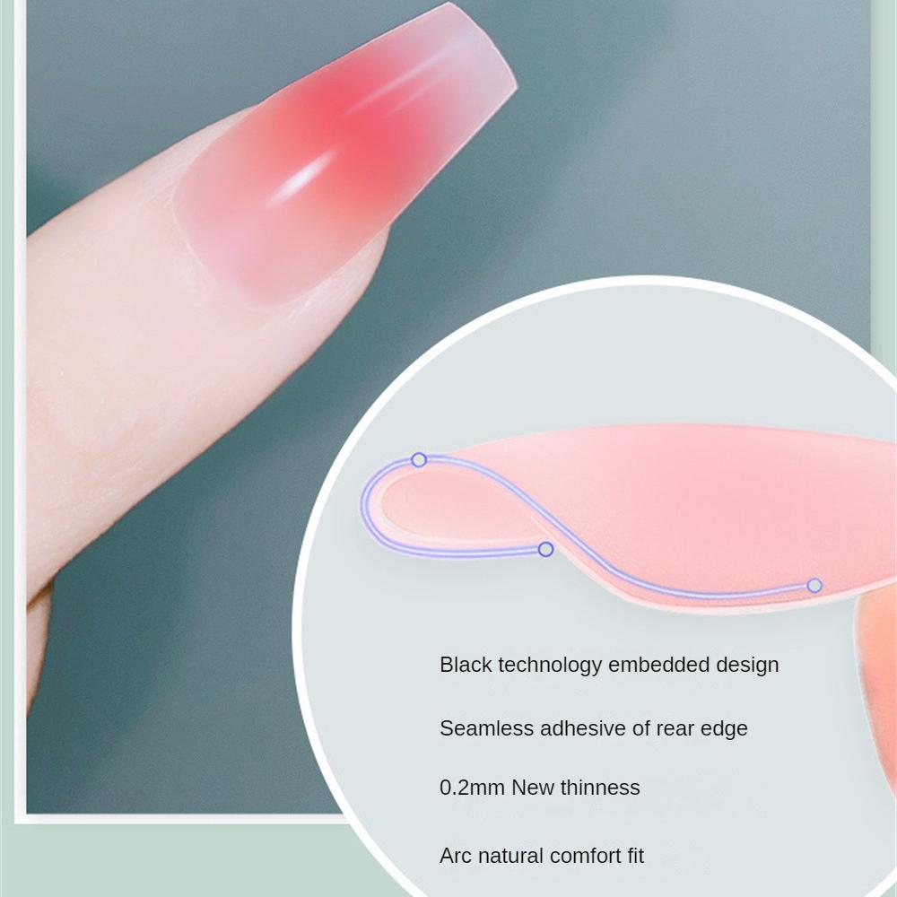 Около 27,5*11 см накладные ногти размазанные доспехи дизайн ногтей готовые накладные ногти розовый акриловый материал 14 стилей фишек для ногтей