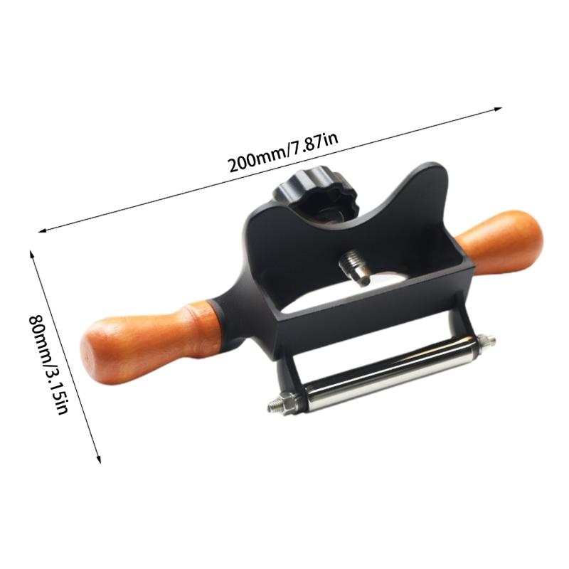 Направляющая для хонингования деревообрабатывающего инструмента. Приспособление для заточки с деревянной ручкой для долот и рубанок. Легкое достижение остроты.