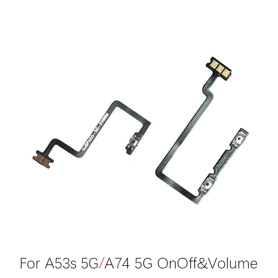 For Oppo A52 A53 A53s A54 A71 A72 A73 A74 F1Plus F1S F3 F3Plus F5 F7 Power Button volume Flex Cable OnOff