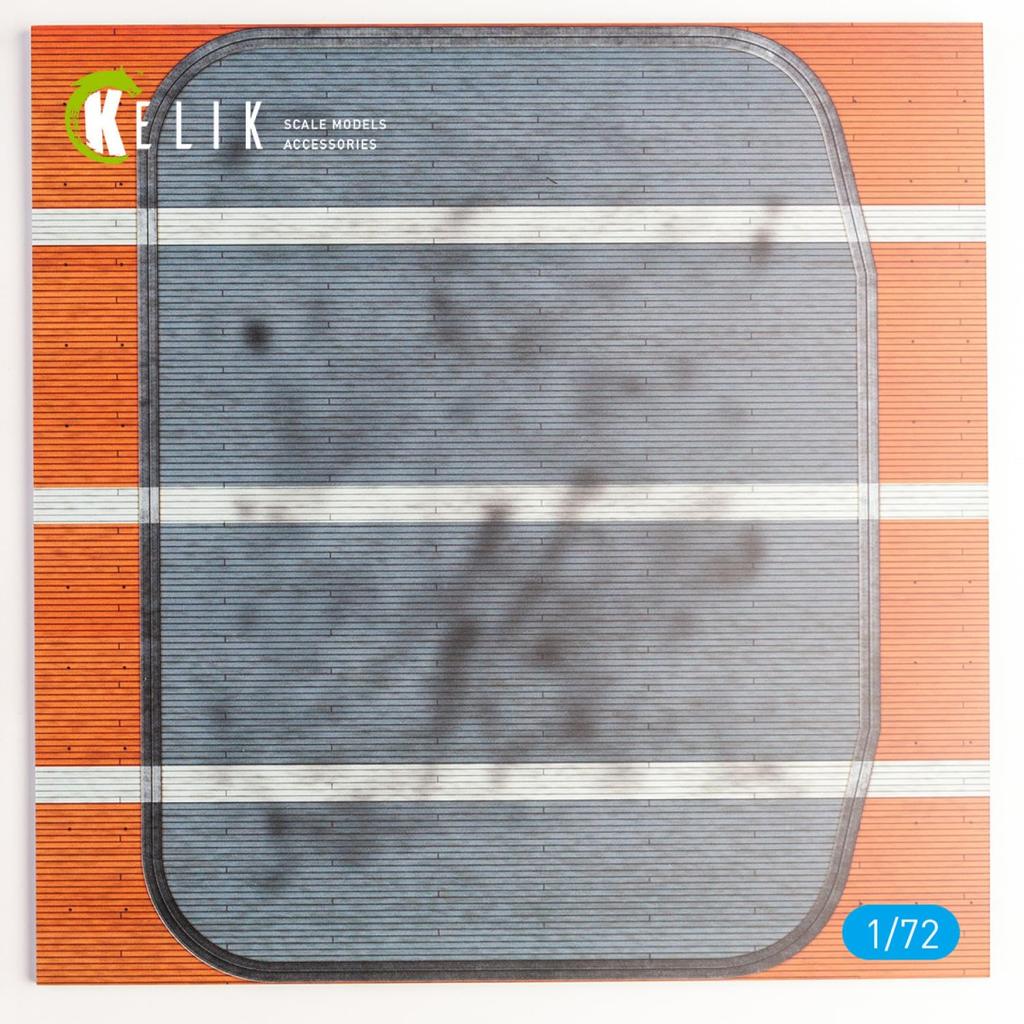 Reskit Aircraft Carrier Zuikaku 1943 Forward Elevator X Display Base RSKKS72082 1/72 (240 240mm)