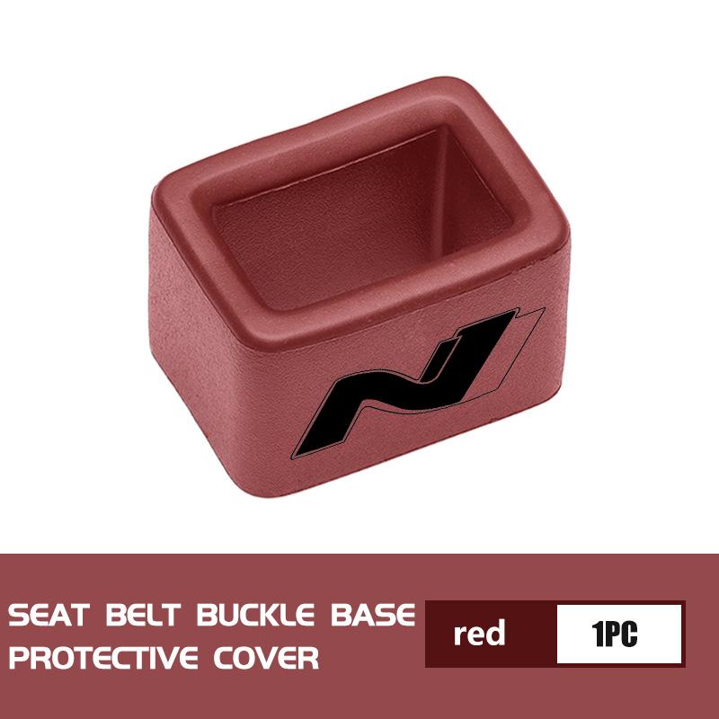 For Hyundai Car Styling Seat Belt Buckle Anti-scratch Protector Cover Auto Accessories i10 i20 i30 i40 ix20 ix35 ix55 Venue PP16