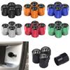 4Pcs Metal Tire Valve Cap Car Tyre Air Stems Cover Accessories For Honda Civic FIT Accord Prelude CRV 5th City CRZ CRX Jazz HRV