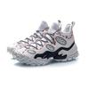 Li Ning CF Countflow Monster Eye Средние износостойкие дышащие кроссовки на средней подошве Винтажные баскетбольные кроссовки Мужские Белый Красный AGLP135-3