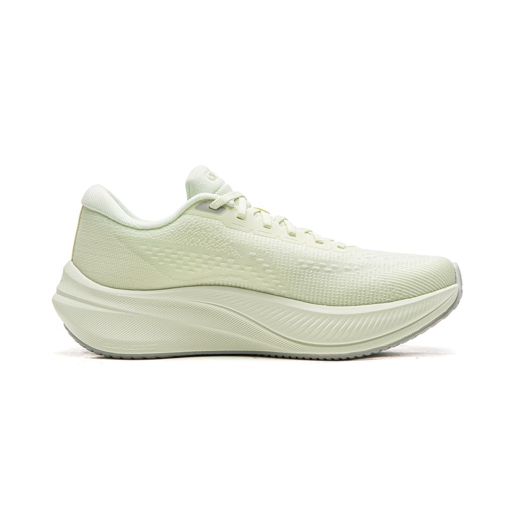 Li Ning Yueying 5 Амортизирующие износостойкие низкие повседневные беговые кроссовки женские светло-зеленые ARHW004-9