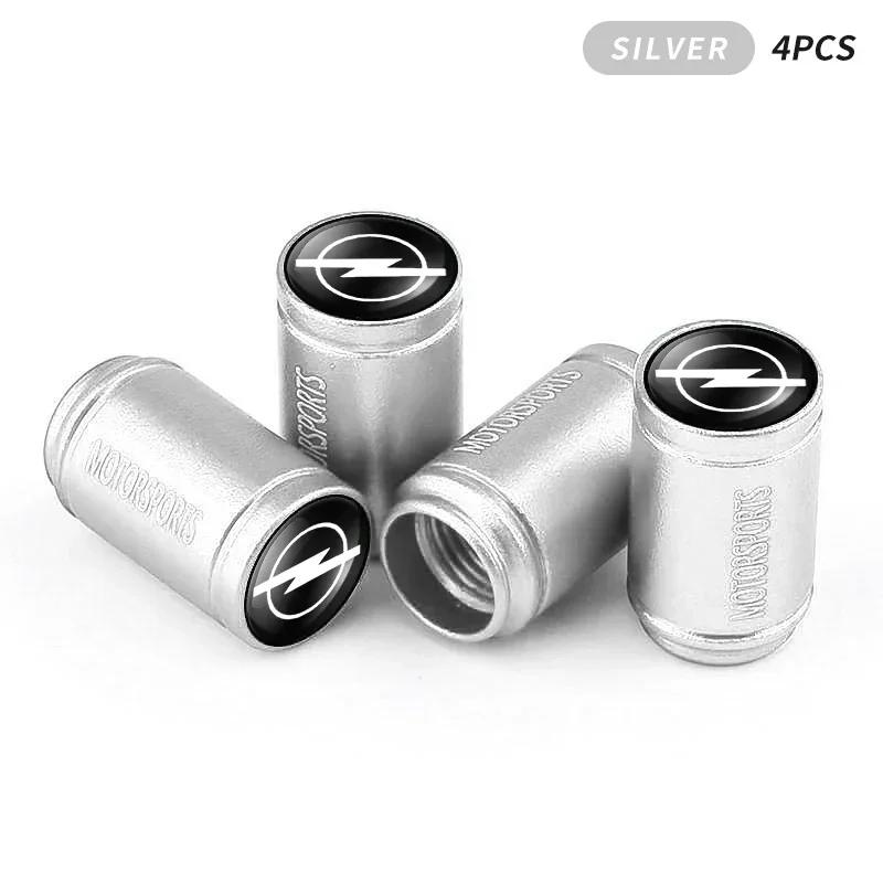 AAAYO1 4pcs Creative New Anti Theft Valve Tire Cap Sport For Opel Astra H G J Insignia Mokka Zafira Corsa Vectra C D Antara Combo