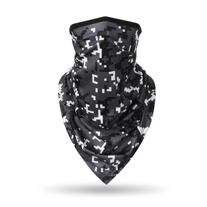 Men's Ice Silk Camouflage Neck Gaiter