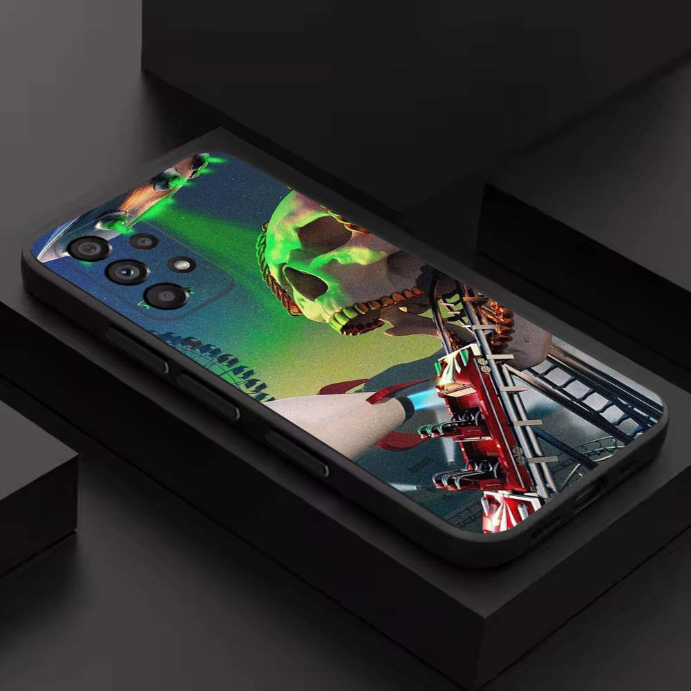 Cactuss J-Jack T-Travis Scott Для Samsung S 26,25,24,23,22,30,21,10,9,Ultra,Plus,Lite,FE,4,5G Чехол для телефона Черный Мягкий Чехол