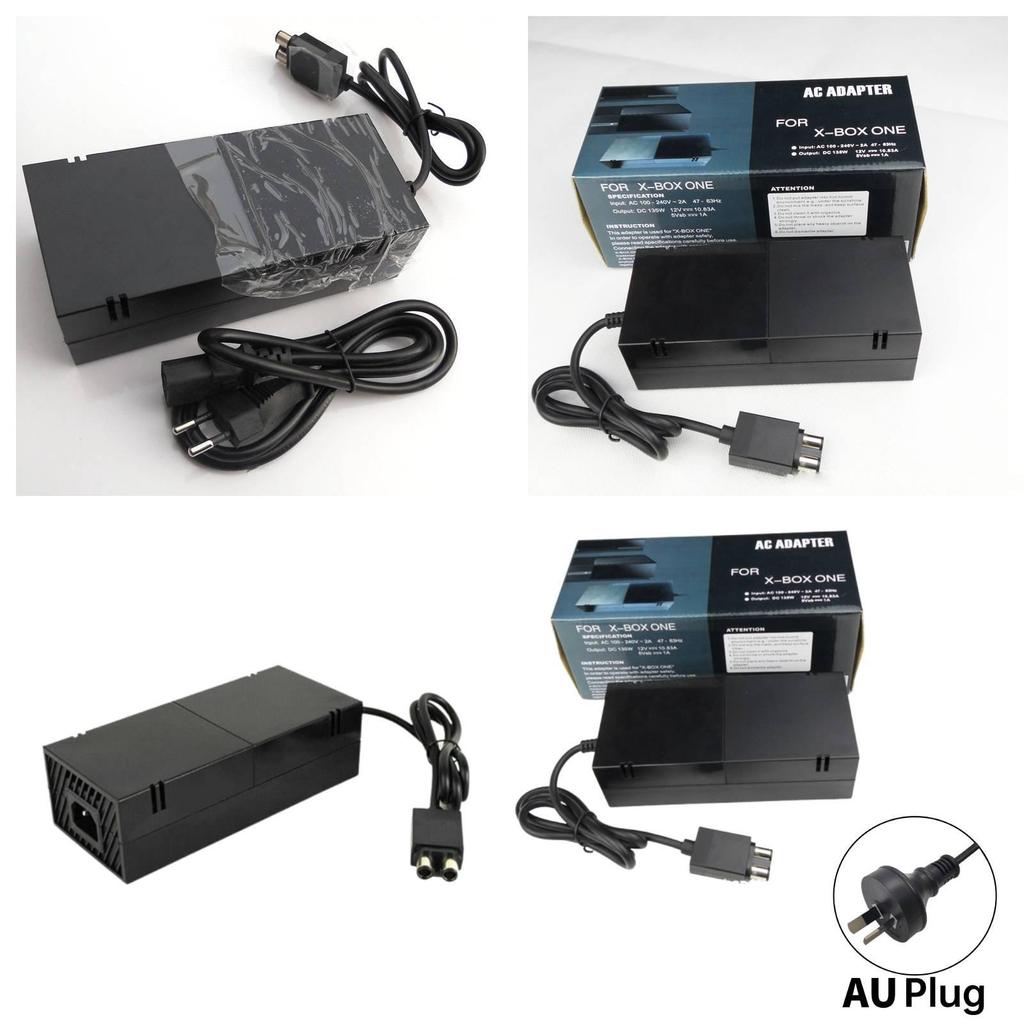 Надежный адаптер питания для Xbox One из прочного ABS-материала, идеально подходит для геймеров