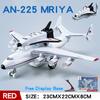 1/365 масштаб Советского Союза Антонов Ан-225 Мрия транспортный самолет литая под давлением модель металлическая коллекция самолетов звуковая и световая игрушка для детей