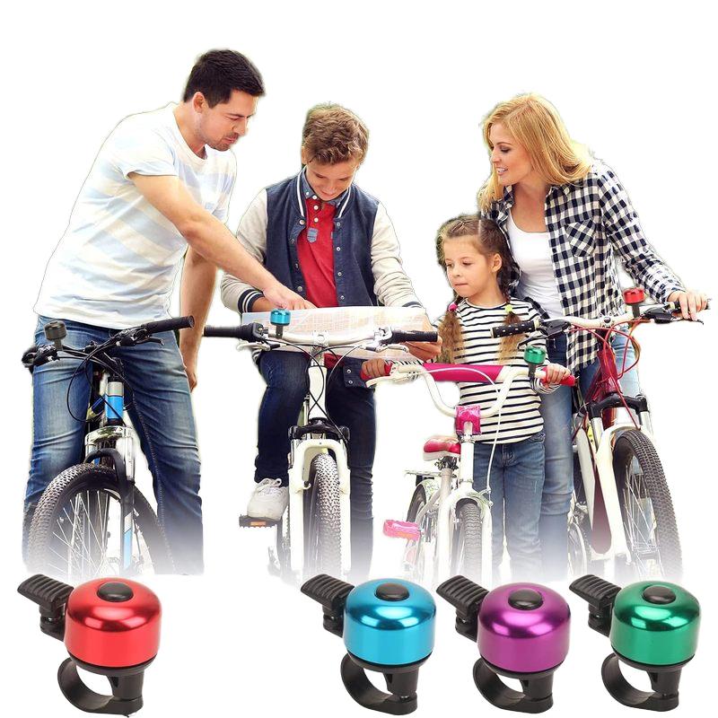 Hot Sale Mini Aluminum Alloy Bicycle Bell Handlebar Ring Bell Bike Accessory