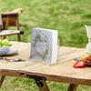 U Shaped Acrylic Napkin Holder Transparent Napkin Organizer Napkin Rack  Dinner Table