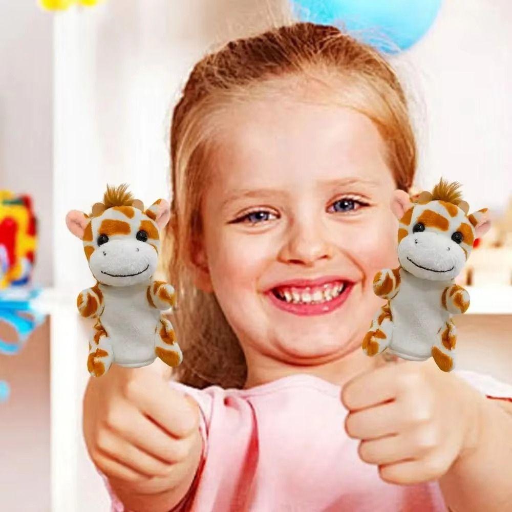 Role Play Animal Hand Puppets Storytelling Puppets Plush Toy Finger Puppets Party Favors